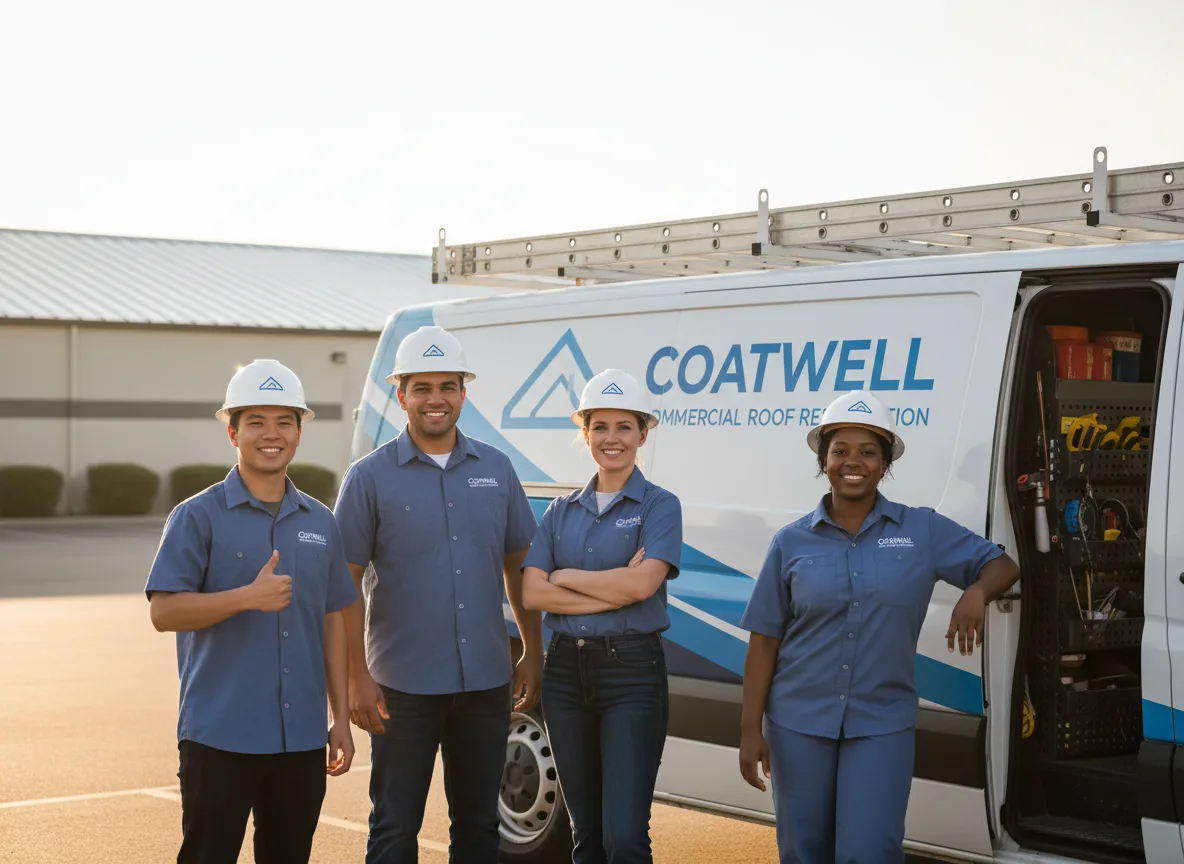 Commercial roof coating company in Greeley, IA